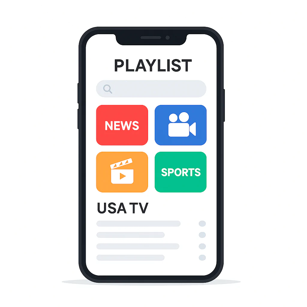 Free Popular IPTV Playlists for USA Viewers (2025 List)
