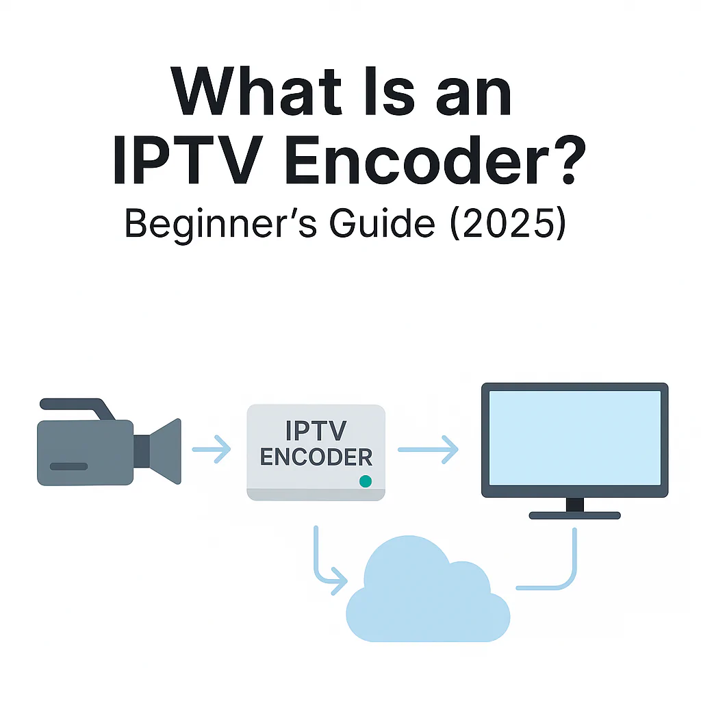 What Is an IPTV Encoder Beginner’s Guide (2025)